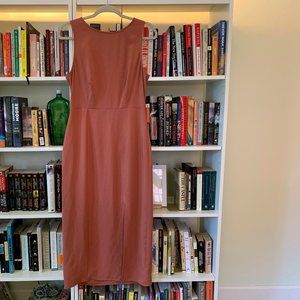Modern Citizen Midi, pink sleeveless dress, large